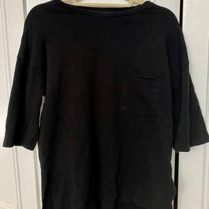 zara black t-shirt!